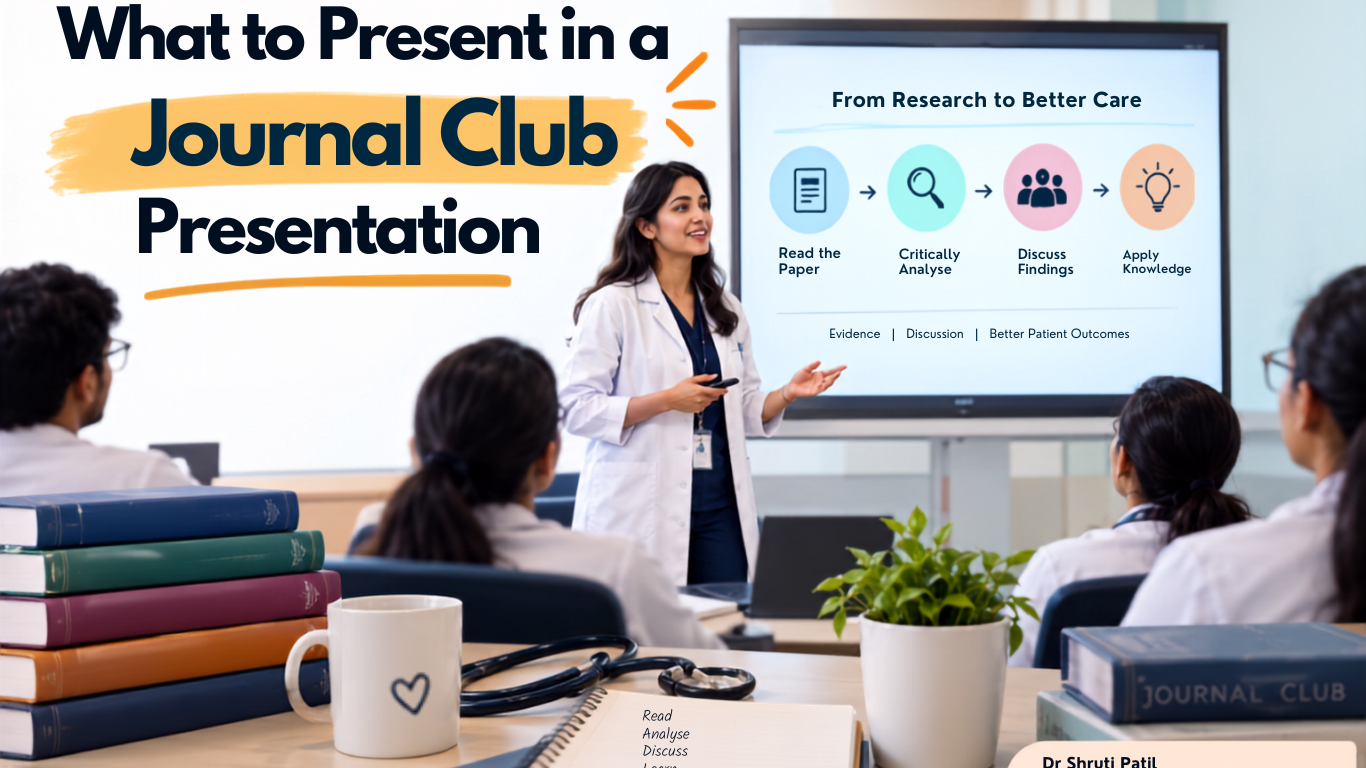 What to Present in a Journal Club Presentation